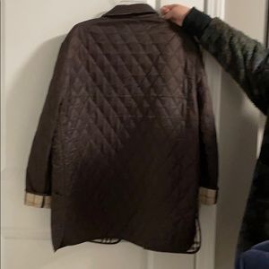 Burberry women large coat like new